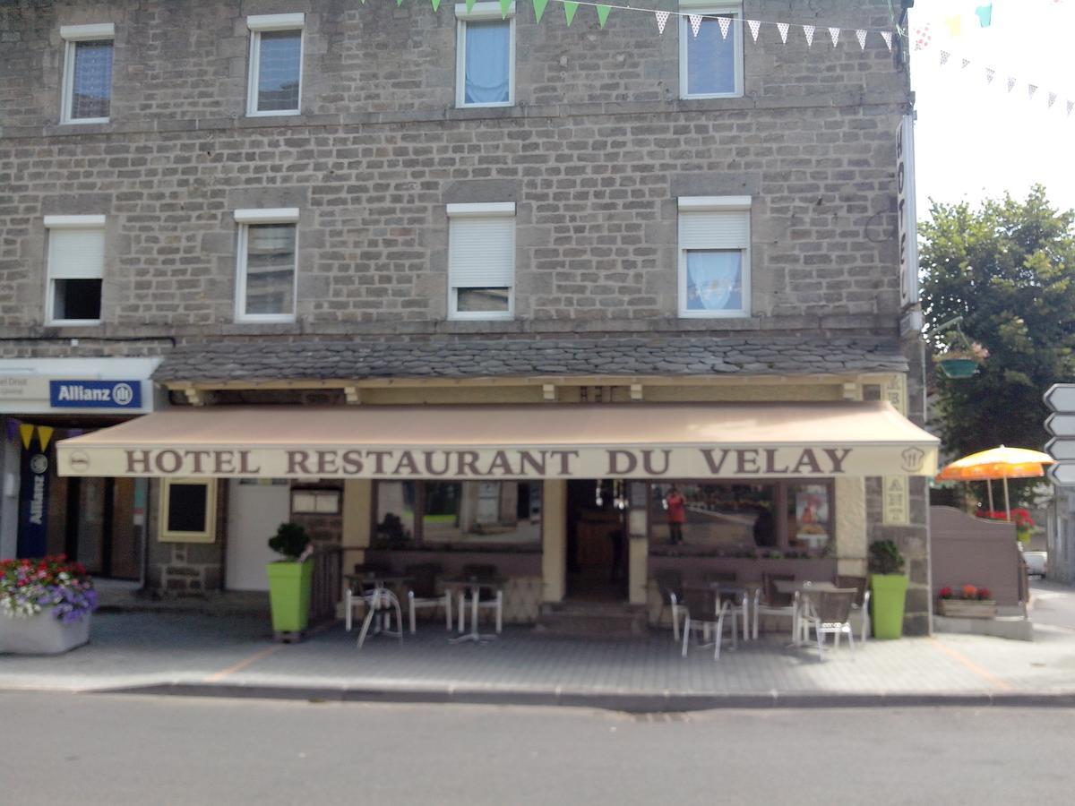 Hotel Restaurant Du Velay Le Chambon-sur-Lignon Eksteriør bilde