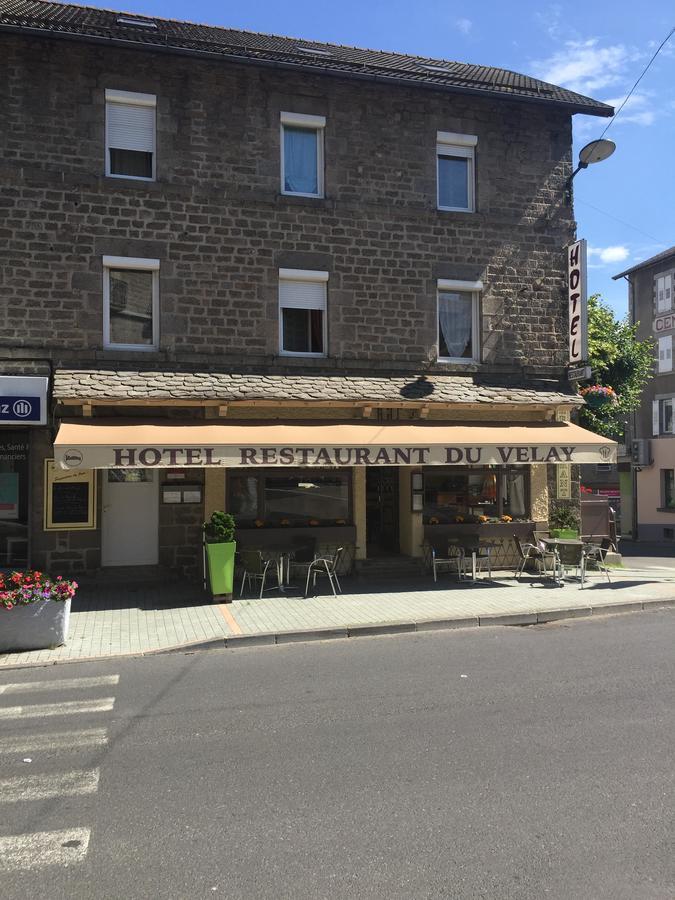 Hotel Restaurant Du Velay Le Chambon-sur-Lignon Eksteriør bilde
